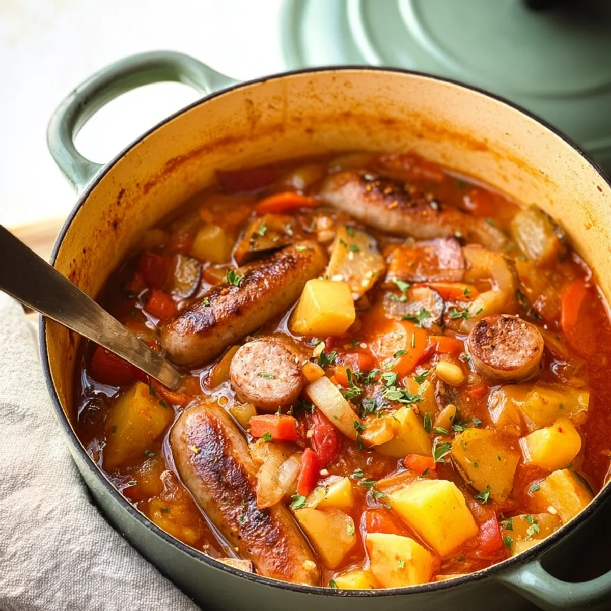 Currywurst Eintopf: Einfach & Herzhaftes Rezept