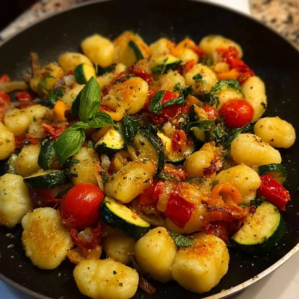 Gnocchi-Gemüsepfanne: Schnell & Vegetarisch