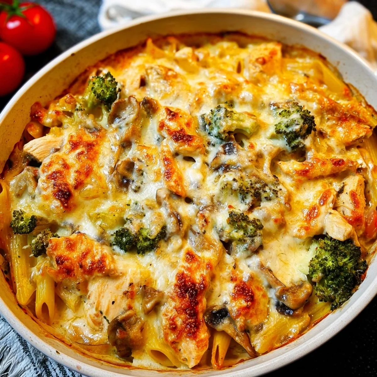 Hähnchenbrust Auflauf: Einfaches Familienrezept aus dem Ofen