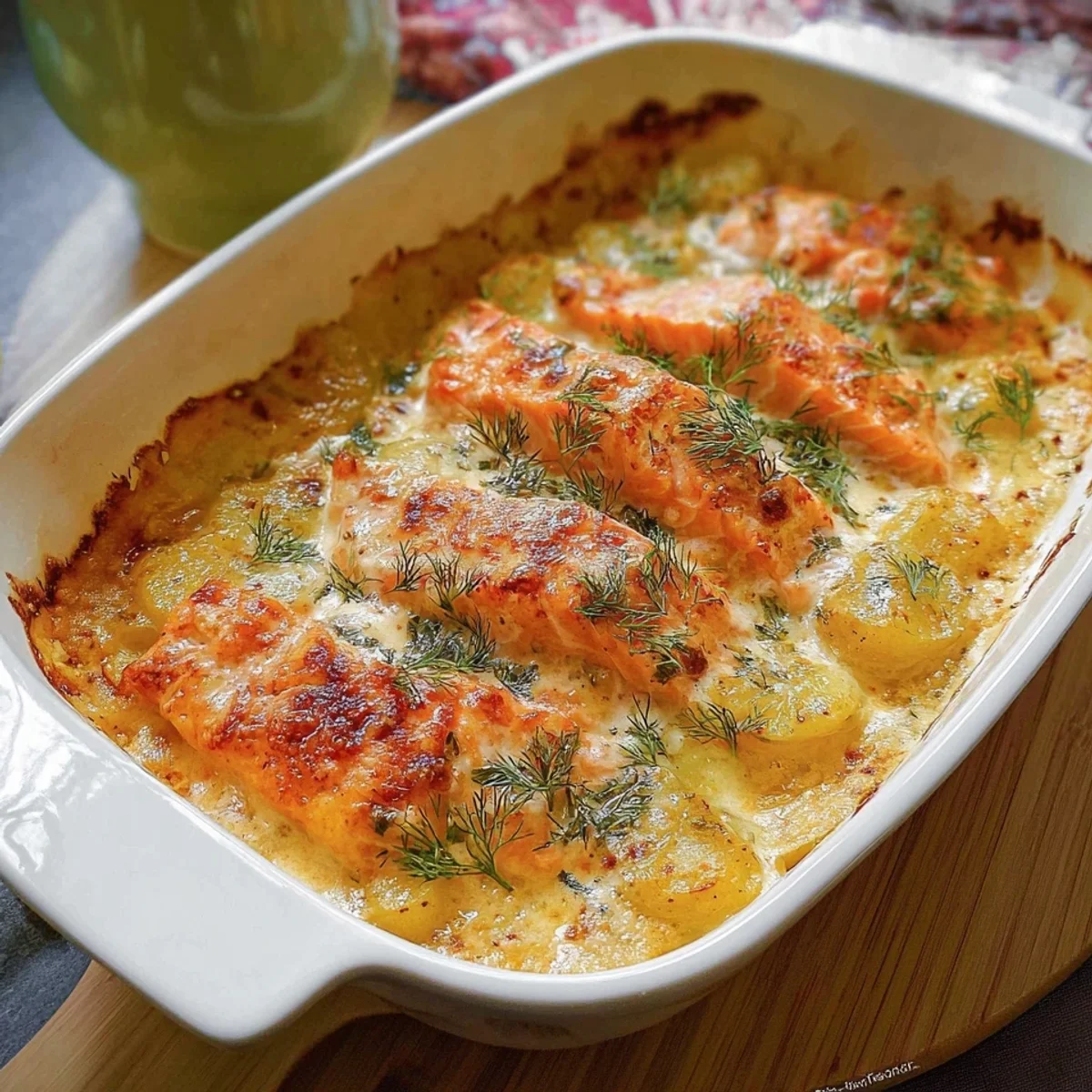 Lachs-Sahne-Gratin: Schnell & einfach zubereitet