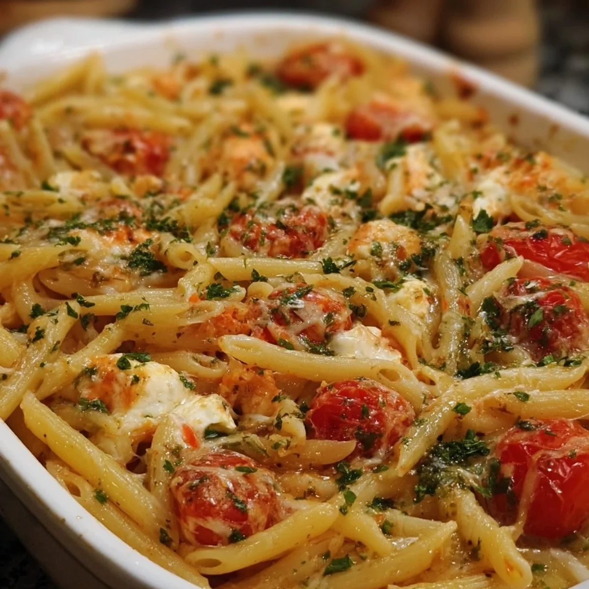 Ofen Pasta mit Camembert: Schnell & Lecker