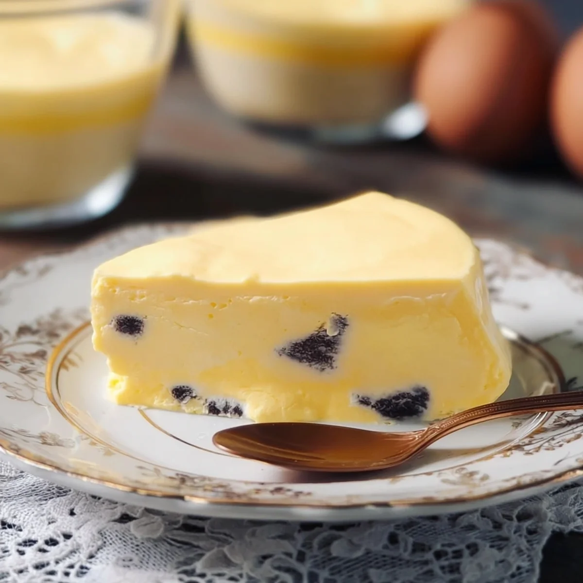 Oster-Vanilleparfait: Dessert für viele Gäste