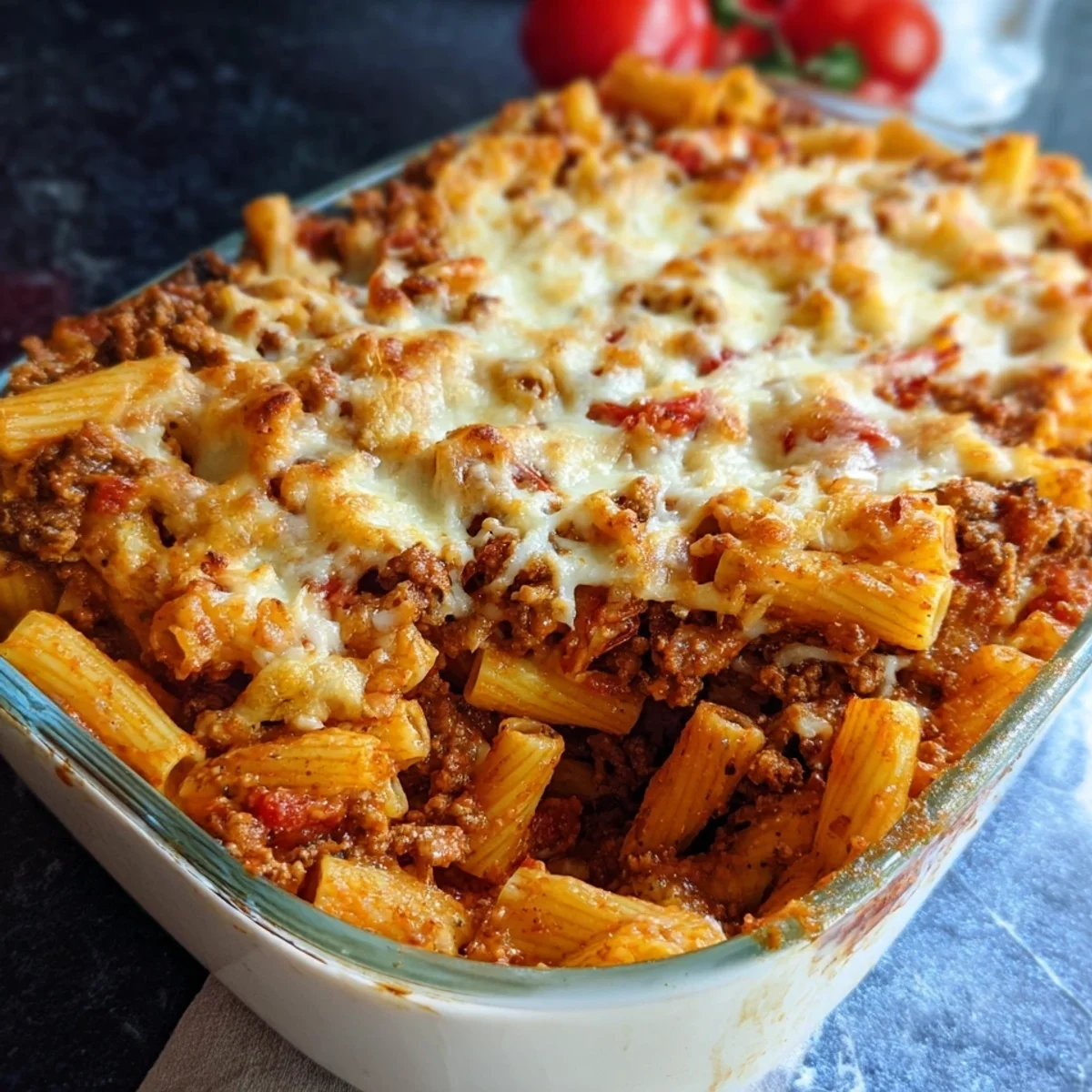 Rigatoni al Forno: Einfacher Nudelauflauf mit Hackfleisch