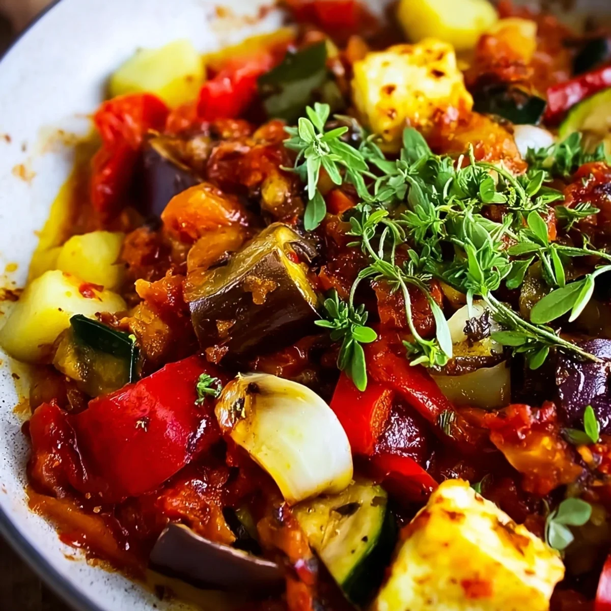 Türkisches Ratatouille Turlu Turlu: Gemüsepfanne to go