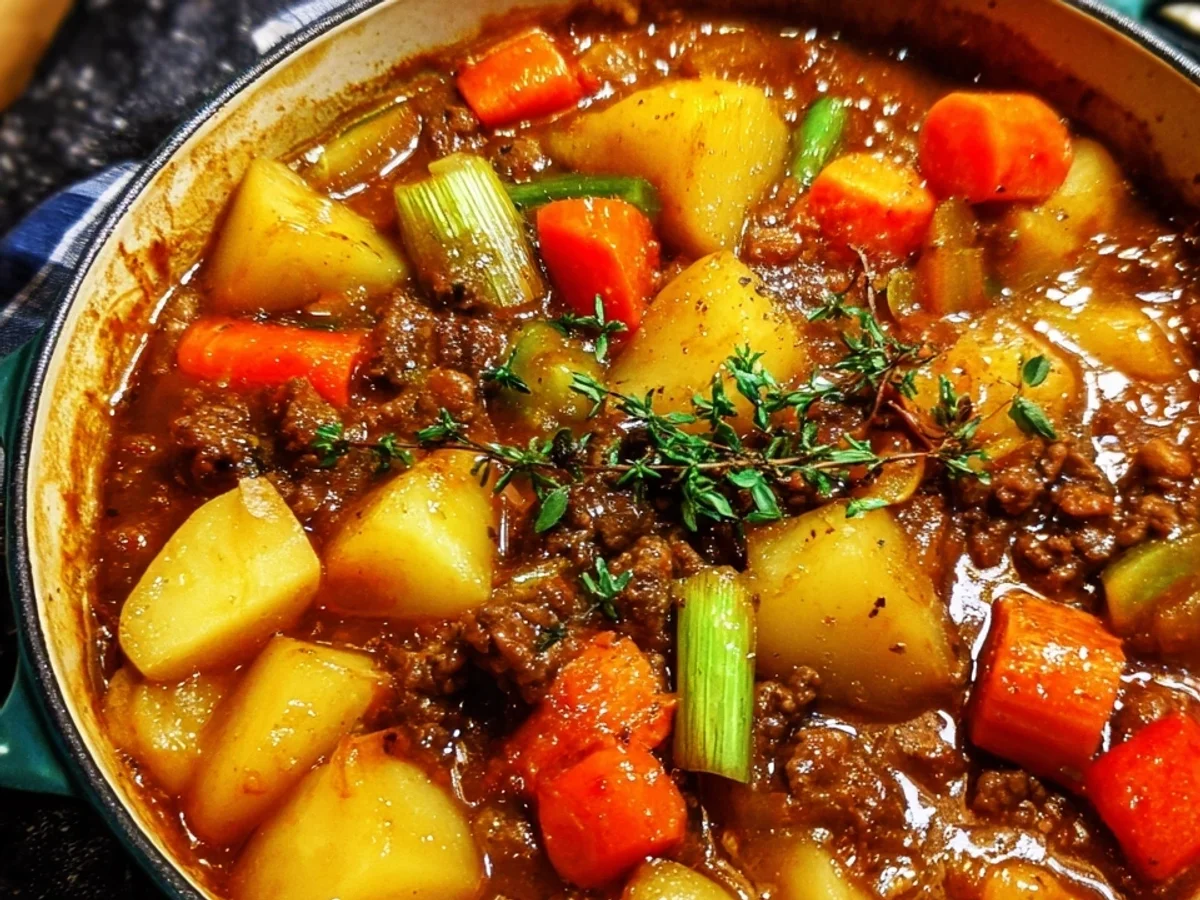 Bauerntopf mit Hackfleisch & Kartoffeln: Deftig & einfach - Bild 2