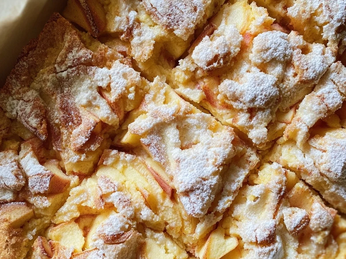 Blitzschneller Apfelkuchen: Saftig mit Joghurt & Öl - Bild 1