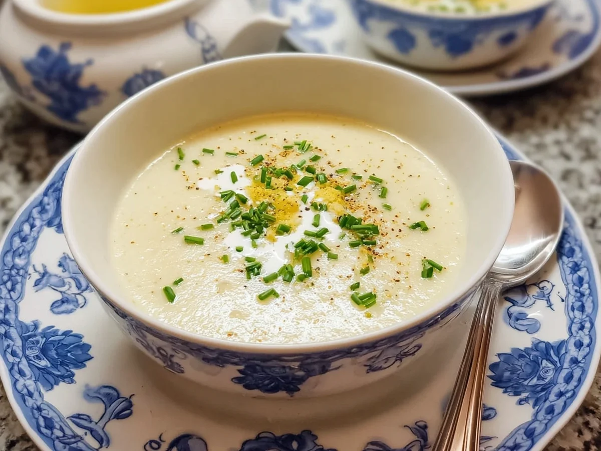 Cremige Blumenkohlsuppe nach Omas Rezept: Einfach & schnell - Bild 1