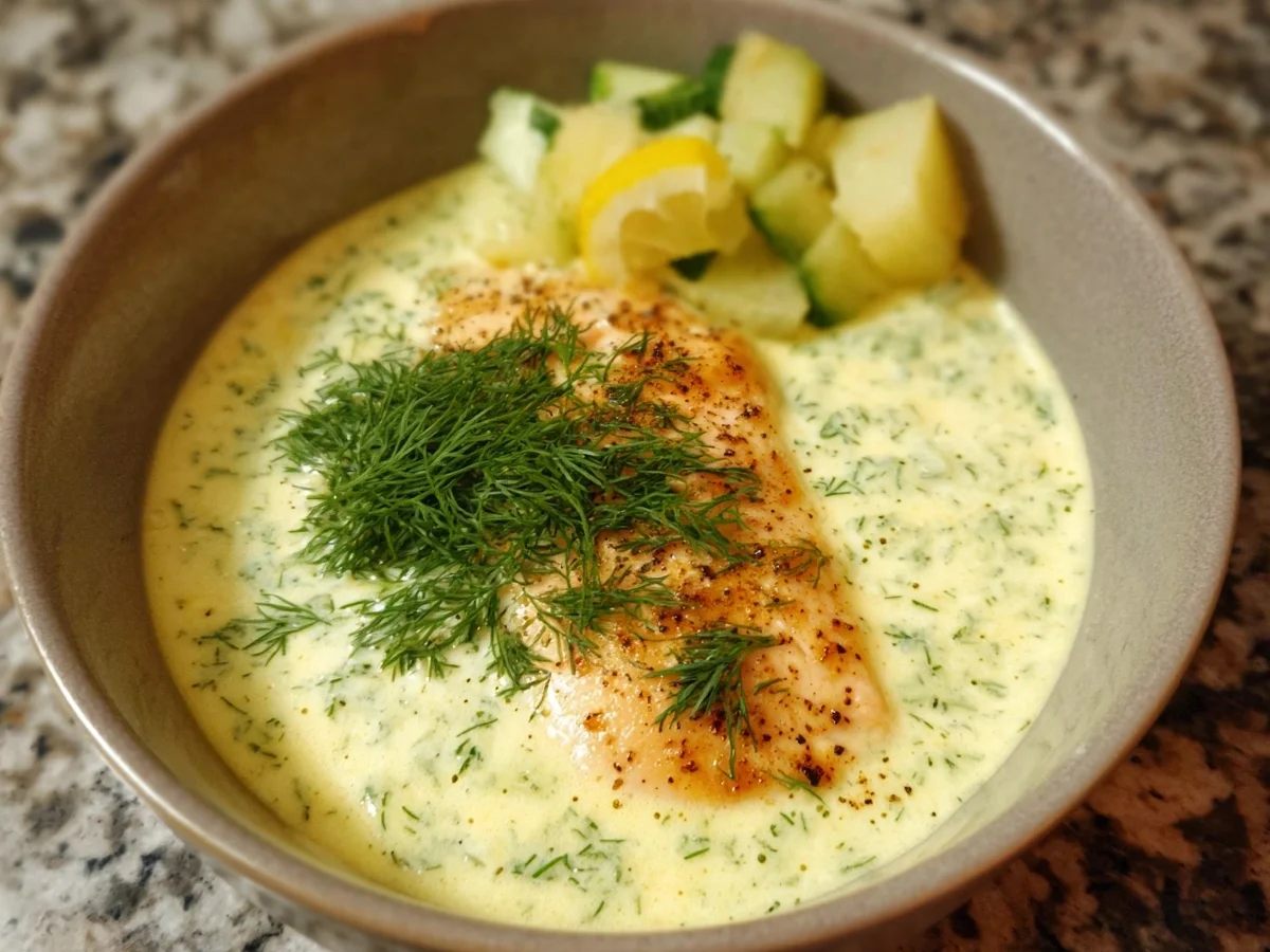 Cremige Dillsauce nach Omas Rezept: Schnell & Lecker - Bild 1