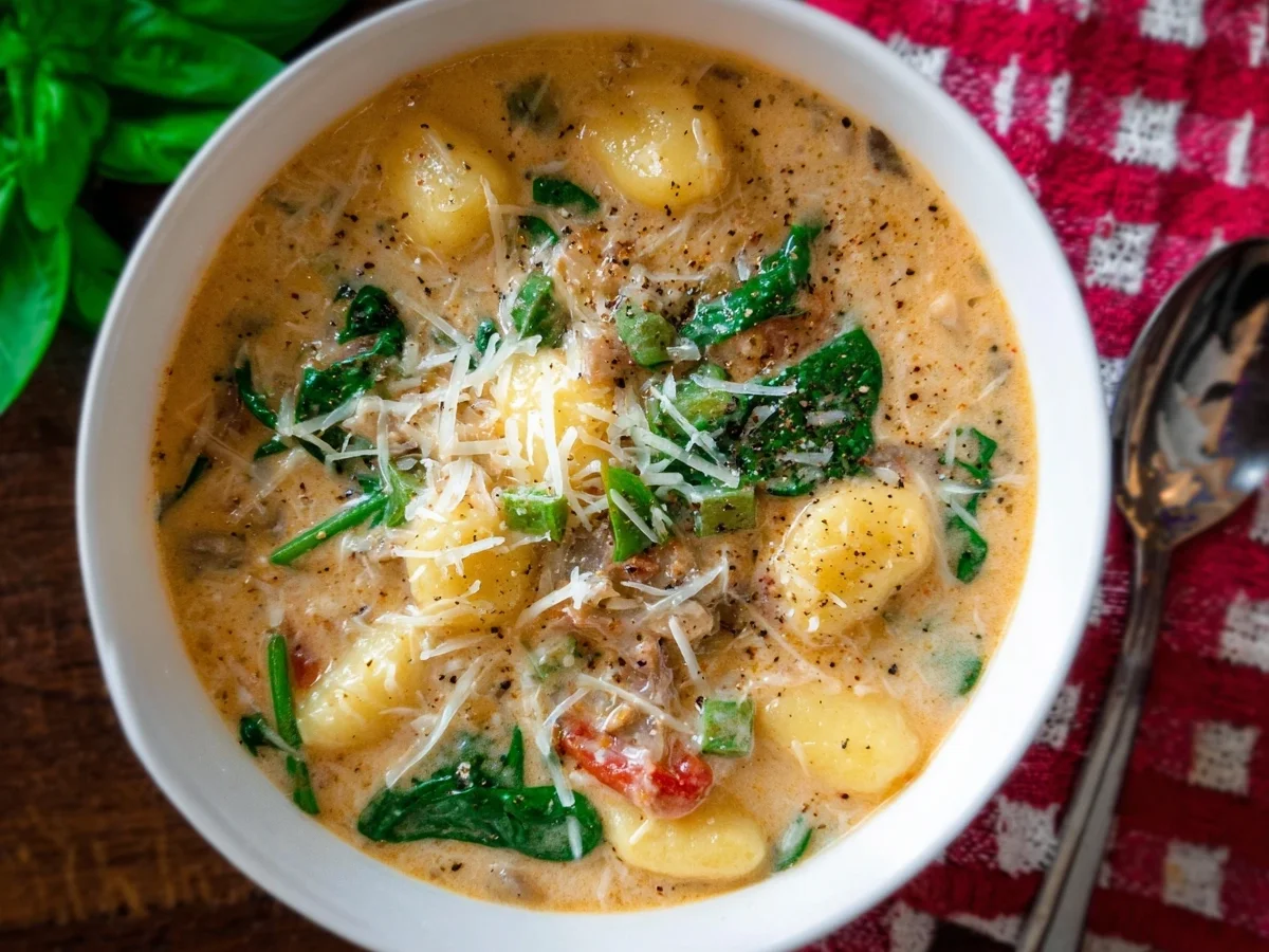 Cremige Gnocchi-Suppe: Schnell & Köstlich zubereitet - Bild 1