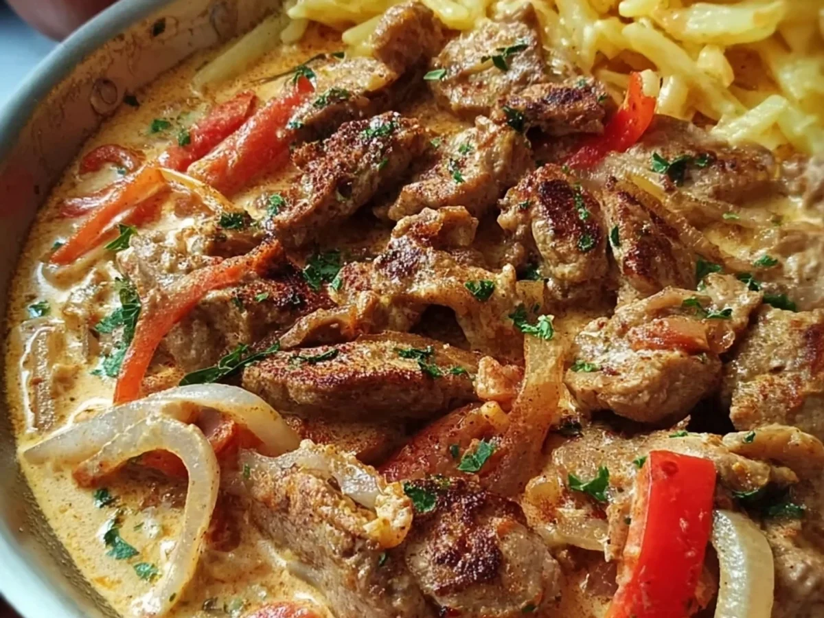 Cremige Gyros Pfanne: Mein schnelles Familienrezept - Bild 1