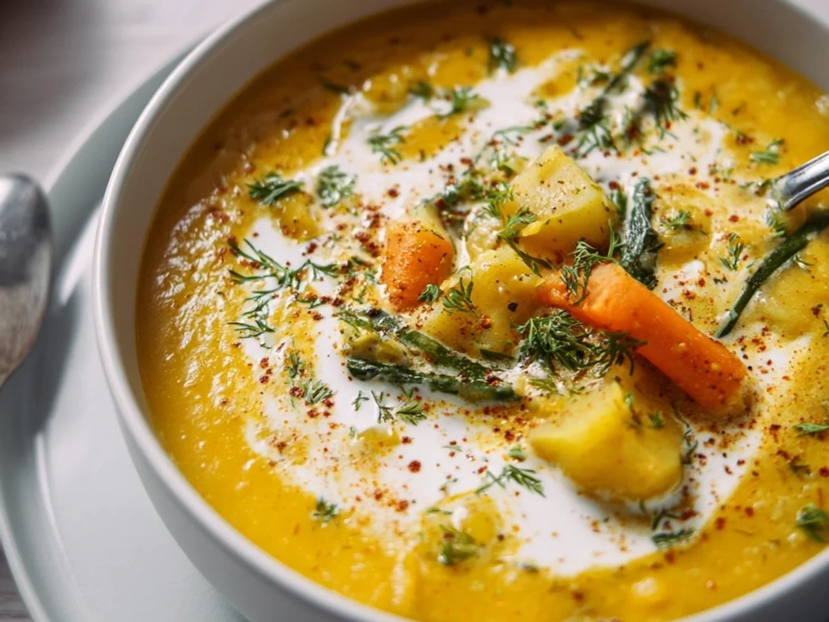 Cremige Kartoffel-Möhren-Suppe: Einfach & schnell - Bild 1