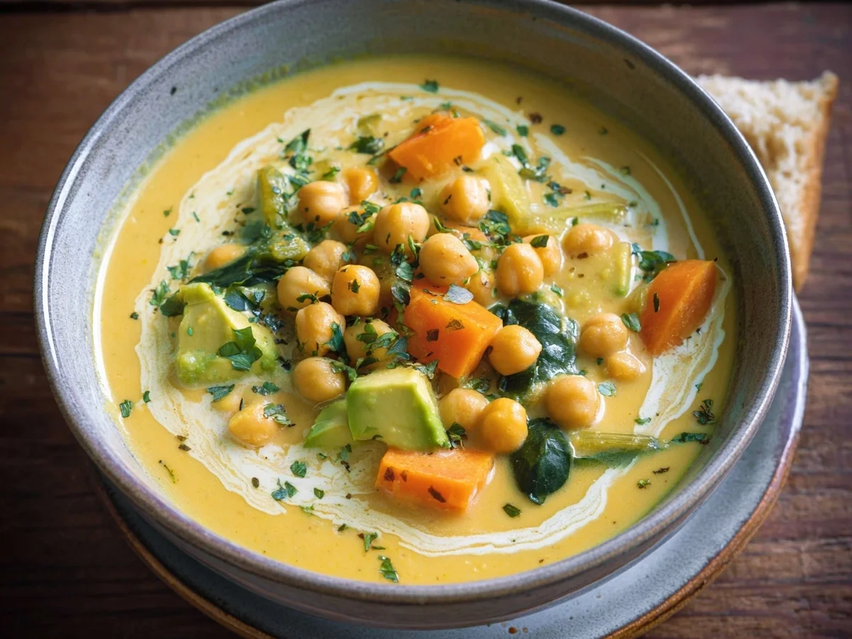 Cremige Kichererbsen-Möhren-Suppe: Gesund & Lecker - Bild 1