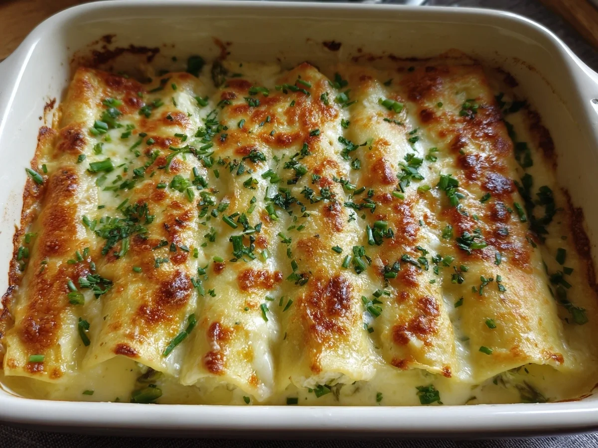 Cremige Spargel Cannelloni: Einfaches Ofenrezept - Bild 2