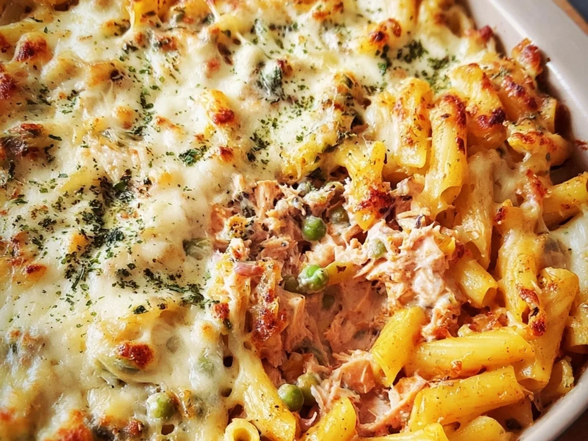 Cremiger Thunfisch-Nudelauflauf: Einfach & würzig - Bild 2