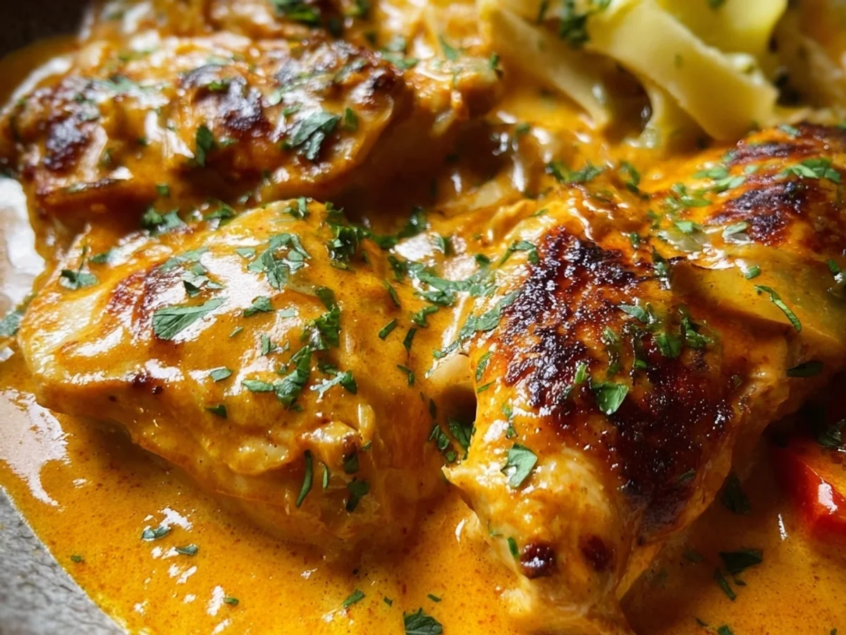 Cremiges Paprika-Sahne-Hähnchen: Schnell & ohne Fix - Bild 2