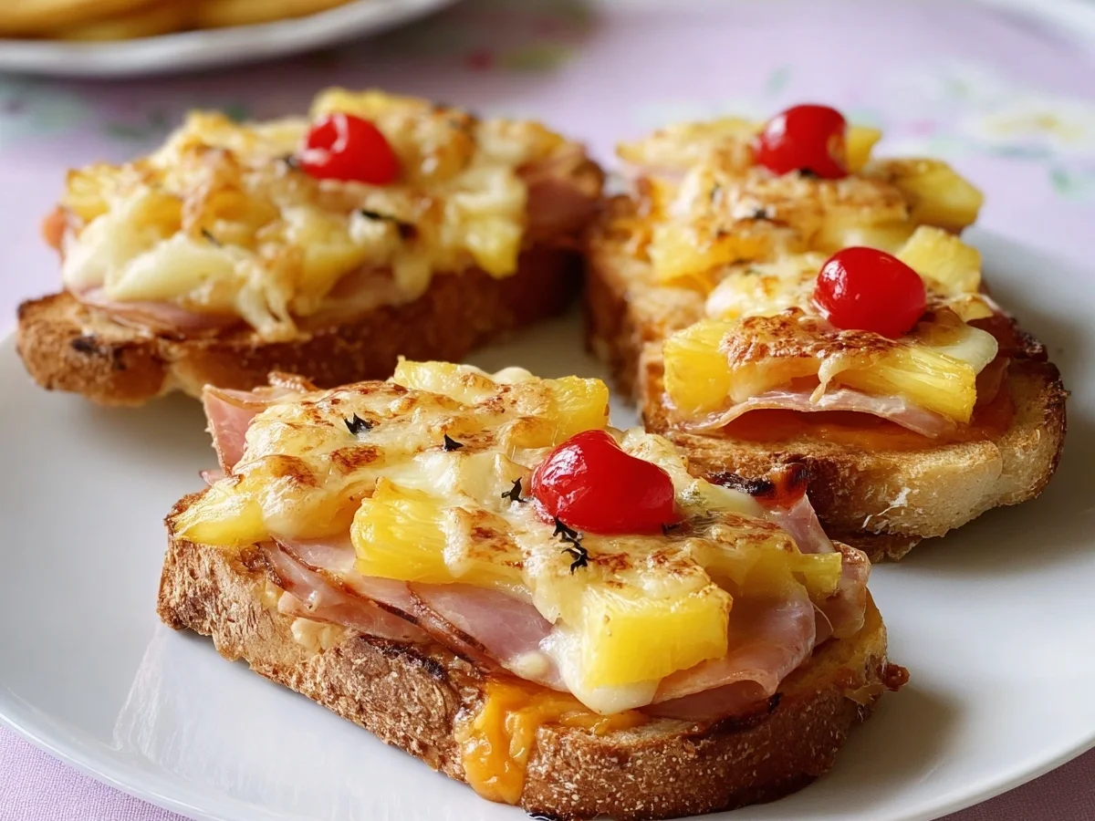 Edel-Toast Hawaii: Schnelles Snack-Rezept - Bild 1