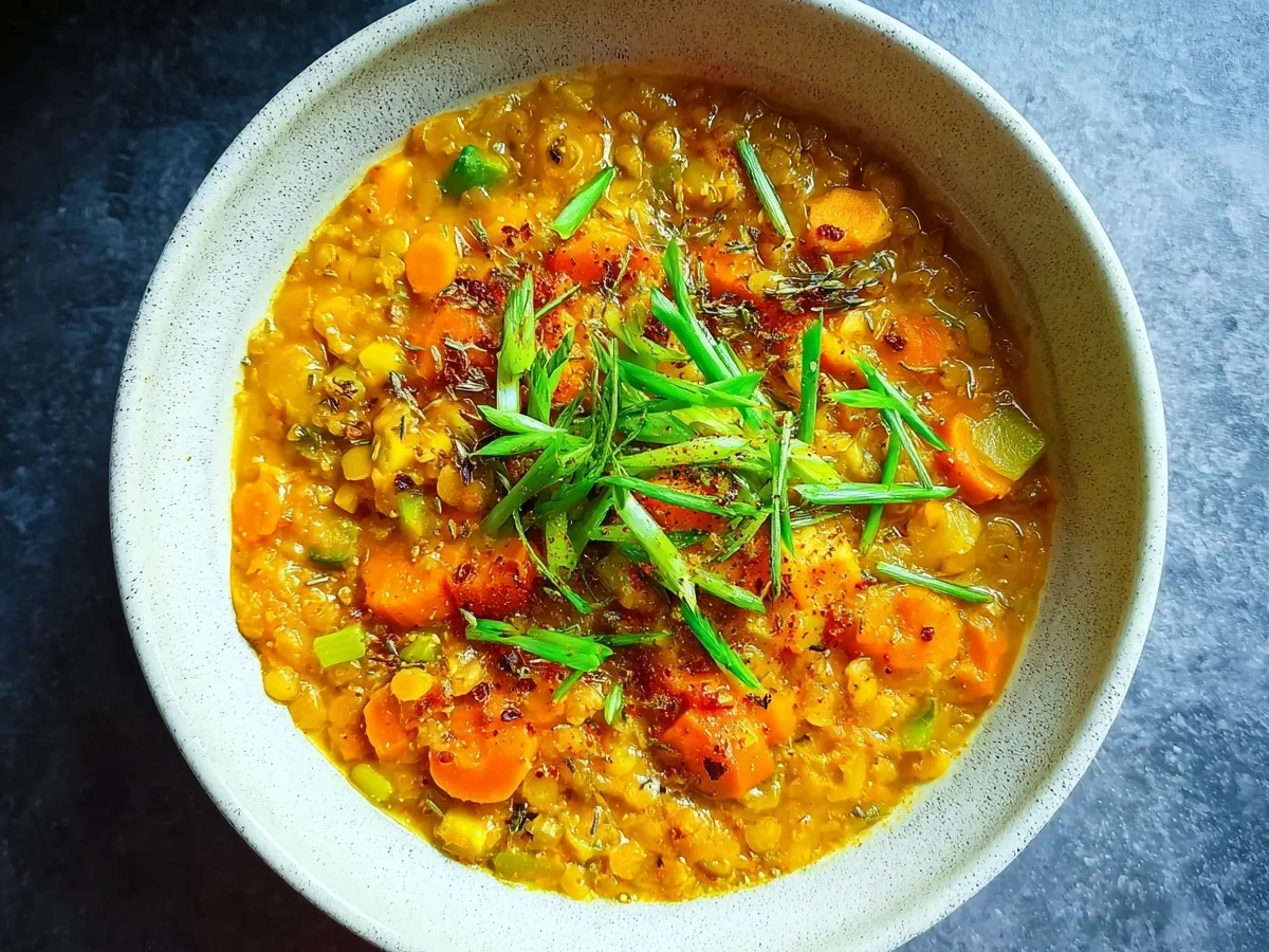 Einfache Schnelle Linsensuppe mit Möhren - Bild 1