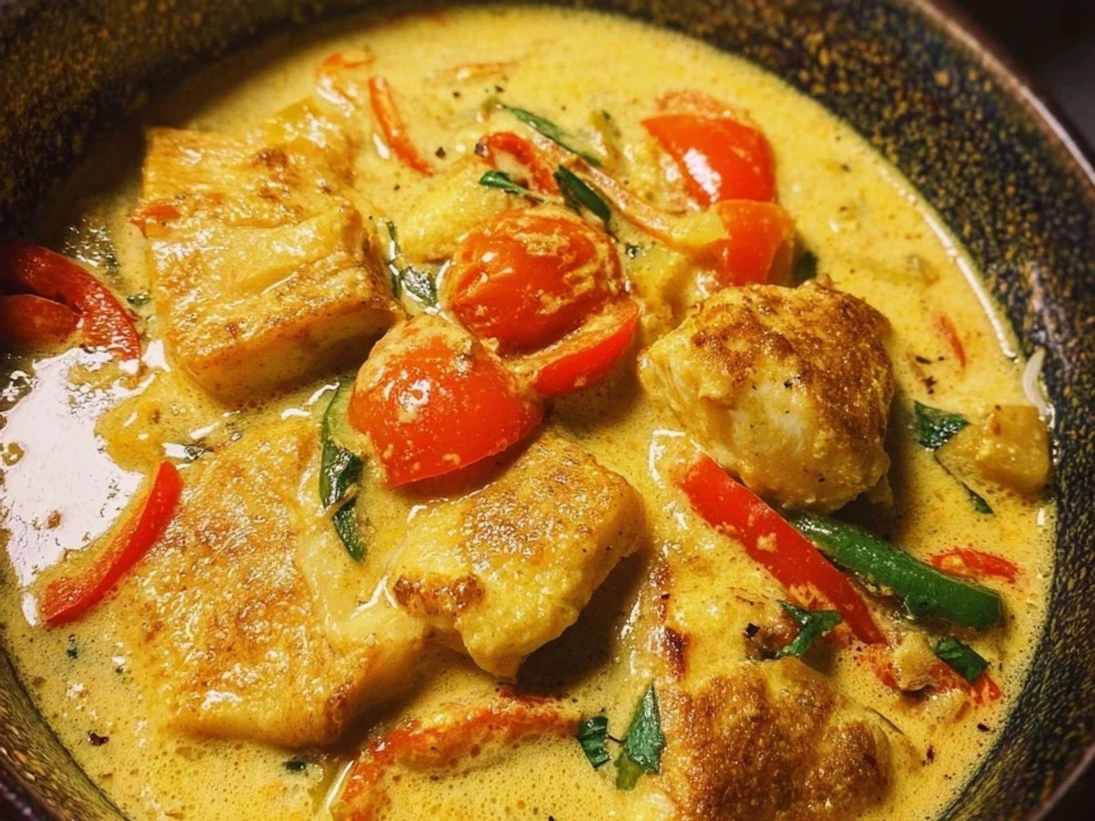 Einfaches Fischcurry mit Kokosmilch: Schnell & Cremig - Bild 2