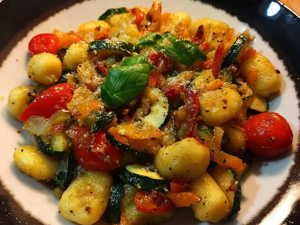 Gnocchi-Gemüsepfanne: Schnell & Vegetarisch - Bild 1