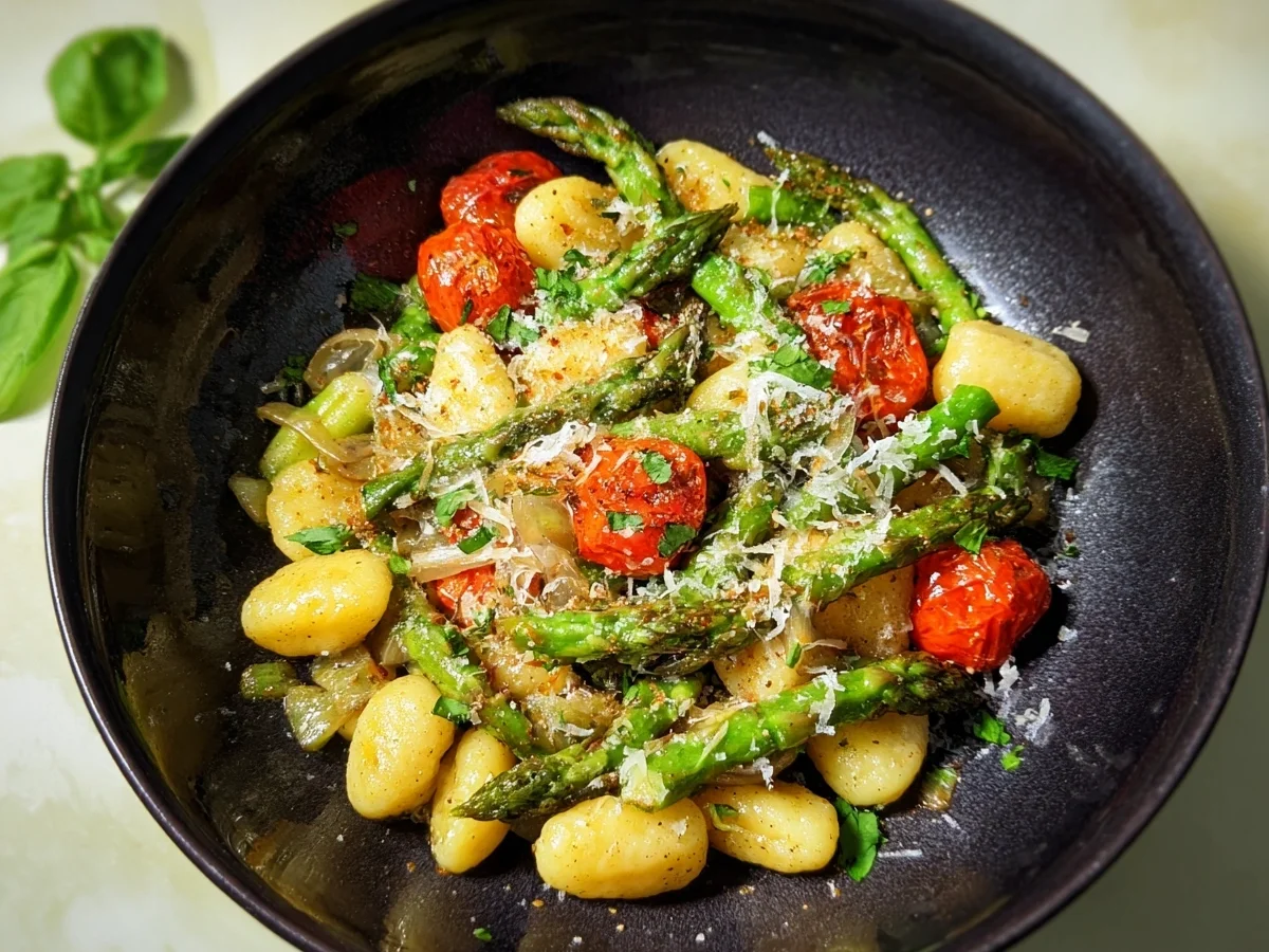 Gnocchi Pfanne mit grünem Spargel: Schnell & Lecker - Bild 2