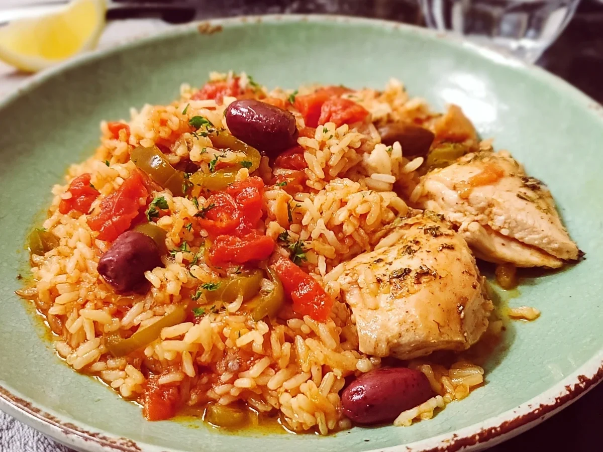 Griechisches Hähnchen mit Tomatenreis - Bild 2