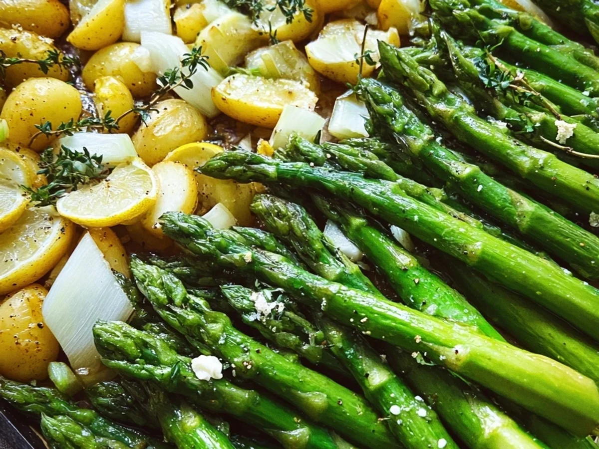Grüner Spargel aus dem Ofen: Schnell & Lecker Rezept - Bild 1