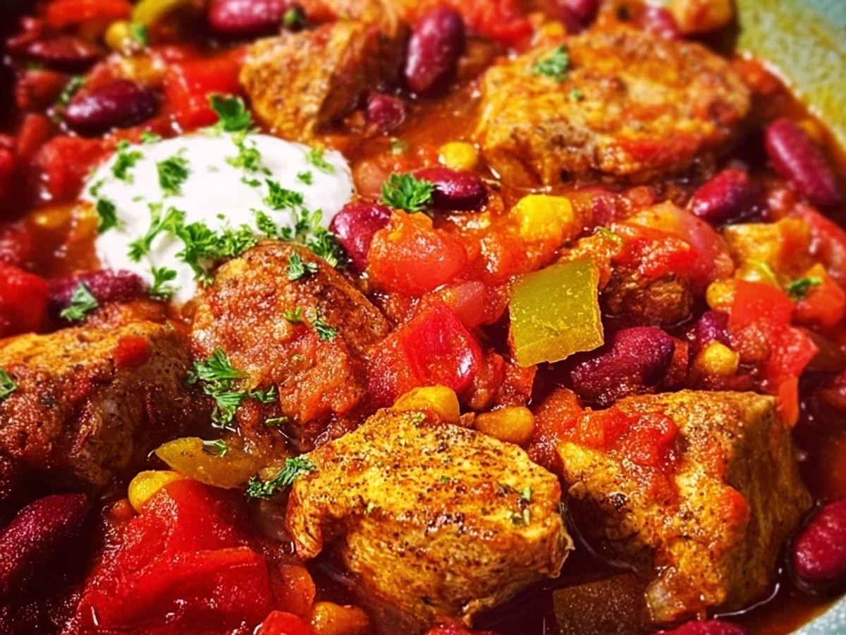 Gyros-Chili One-Pot: Schnelles Feierabendgericht - Bild 1