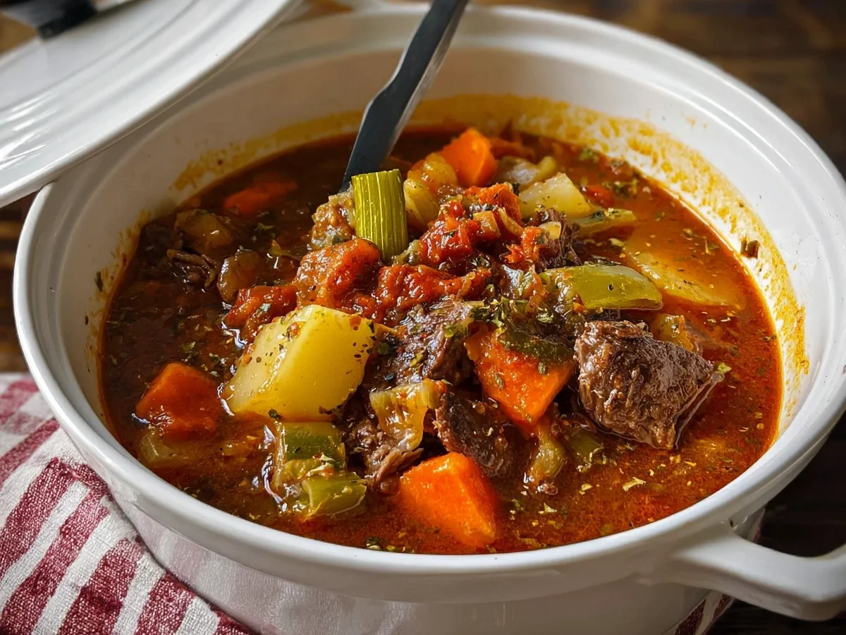 Herzhafte Rindfleisch-Gemüse-Suppe à la Martin Liebe - Bild 2