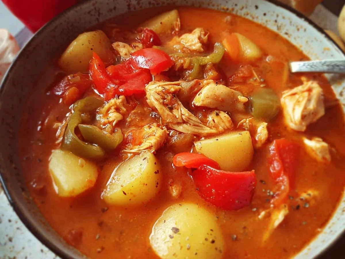 Hähnchen Gulaschsuppe: Einfaches Familienrezept - Bild 2