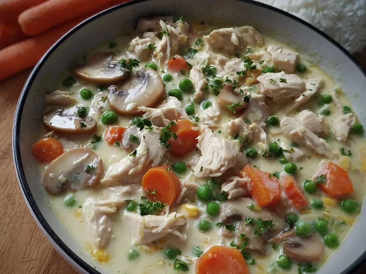 Hühnerfrikassee Rezept: Schnell & einfach wie von Oma - Bild 1