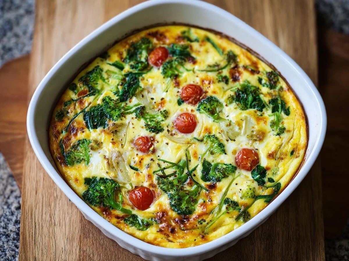 Hüttenkäse-Auflauf: Proteinreich & Low Carb - Bild 1