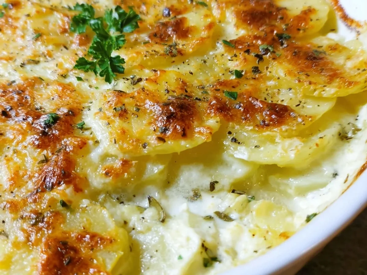 Kalorienarmes Kartoffelgratin: Leicht & Cremig - Bild 1