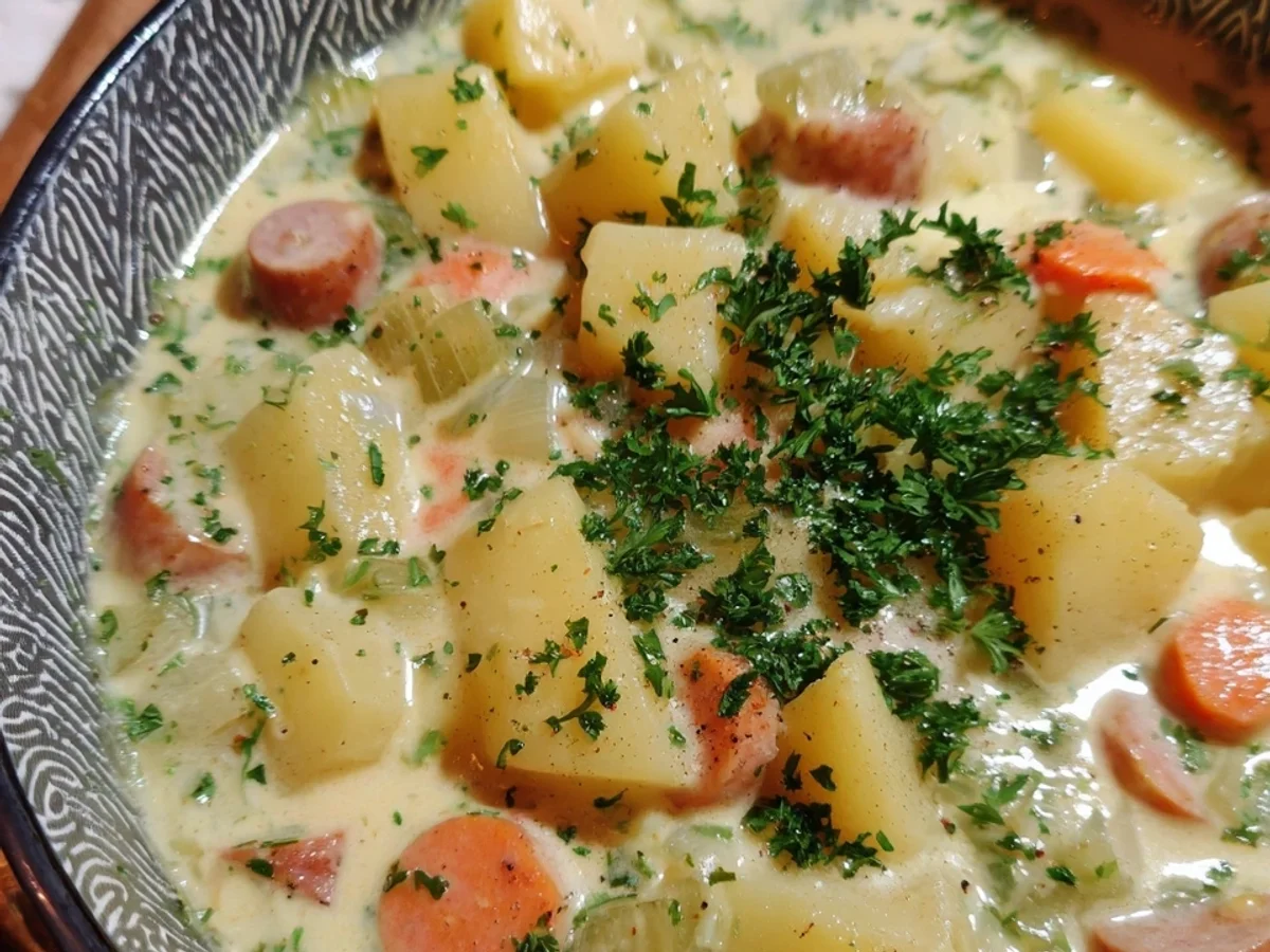 Kartoffel-Kohlrabi-Topf: Deftiges Hauptgericht - Bild 1
