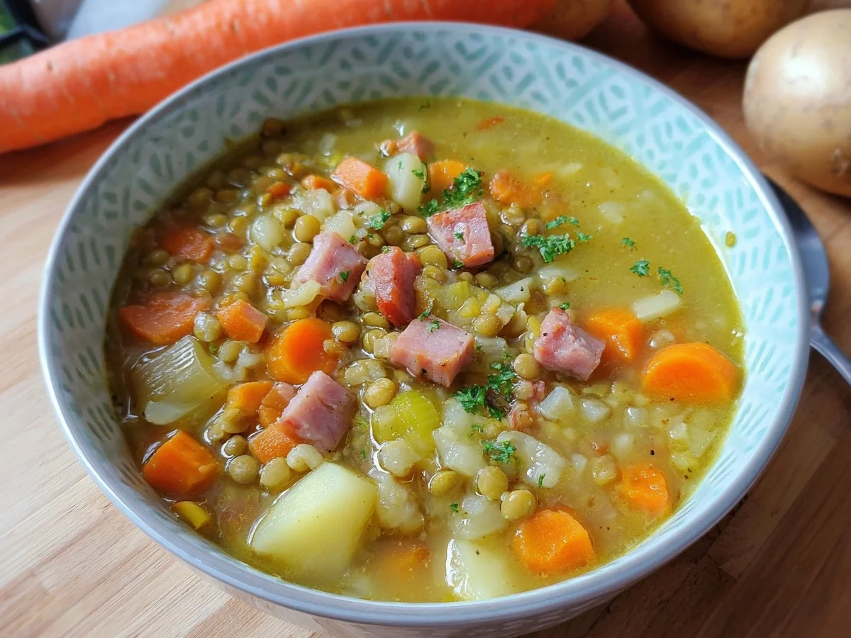 Klassische Erbsensuppe wie bei Oma: Herzhaft & Cremig - Bild 1