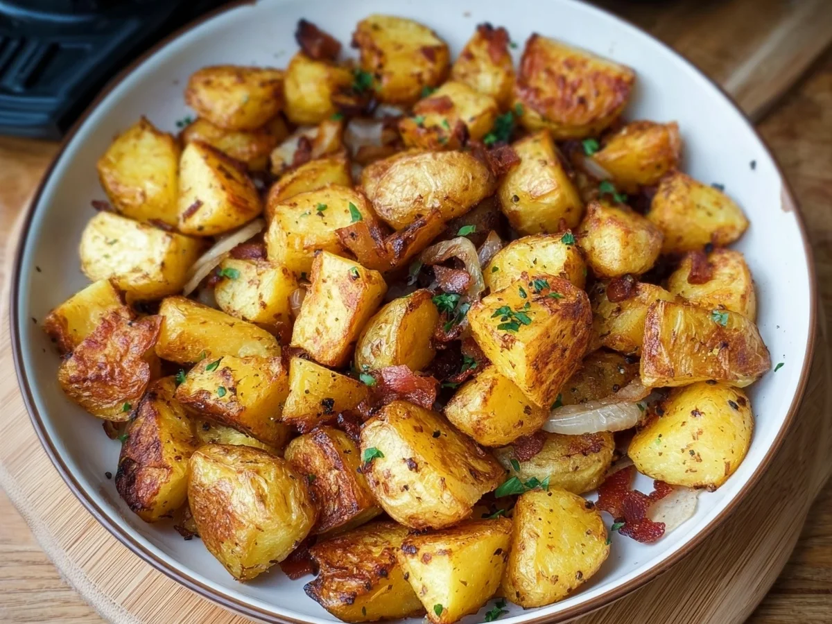 Knusprige Bratkartoffeln aus der Heißluftfritteuse - Bild 2