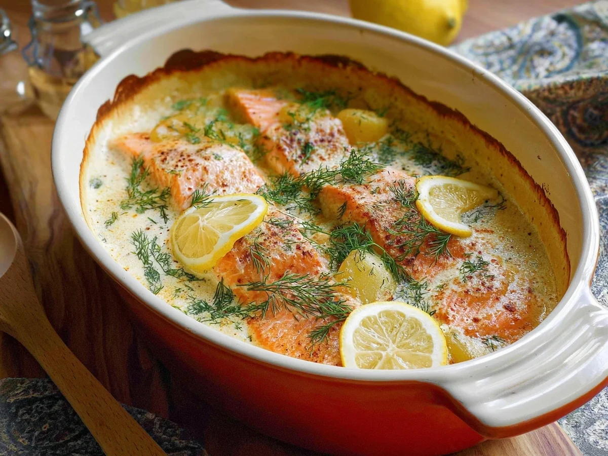 Lachs-Sahne-Gratin: Schnell & einfach zubereitet - Bild 2