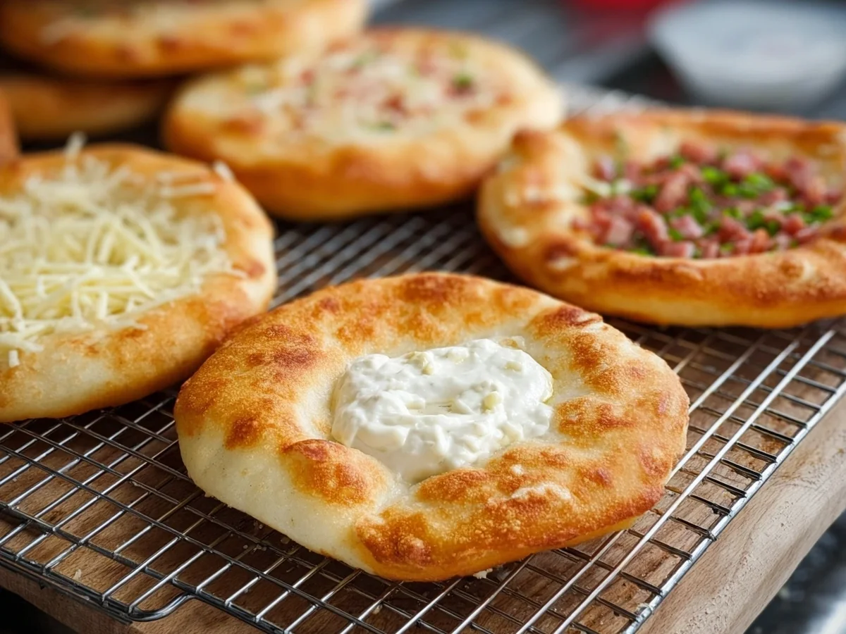 Langos aus der Heißluftfritteuse: Einfach & Fettarm - Bild 1