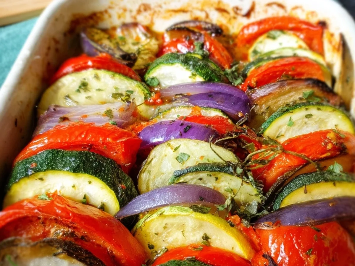 Low Carb Ratatouille aus dem Ofen: Herzhaft & Gesund - Bild 1