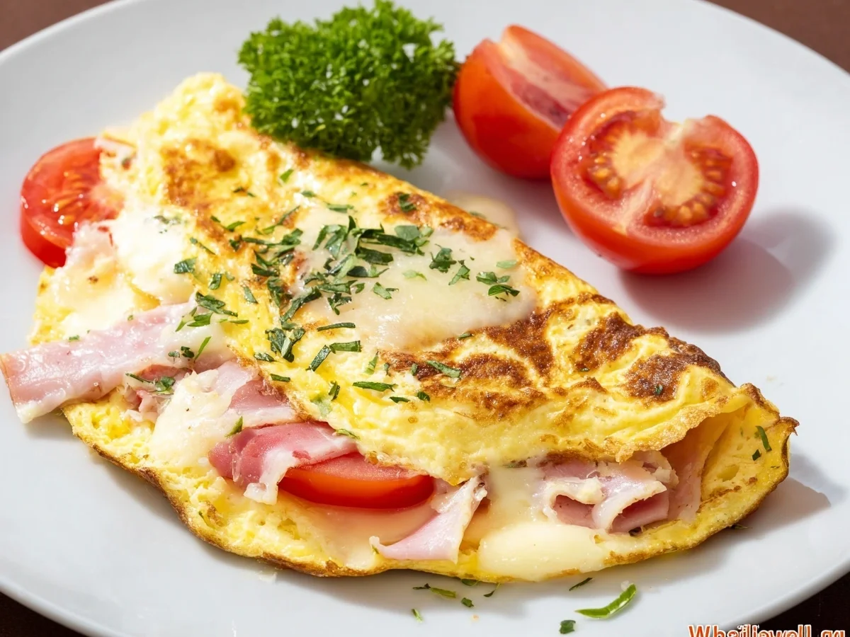 Low Carb Truthahn-Käse-Tomaten-Omelett: Gesundes Frühstück - Bild 2