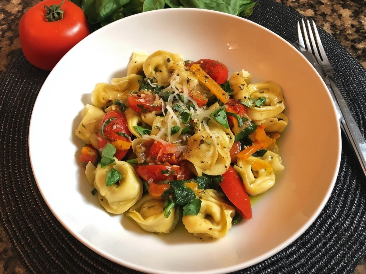 Mediterrane Tortellini: Einfach & Vegetarisch Rezept - Bild 2