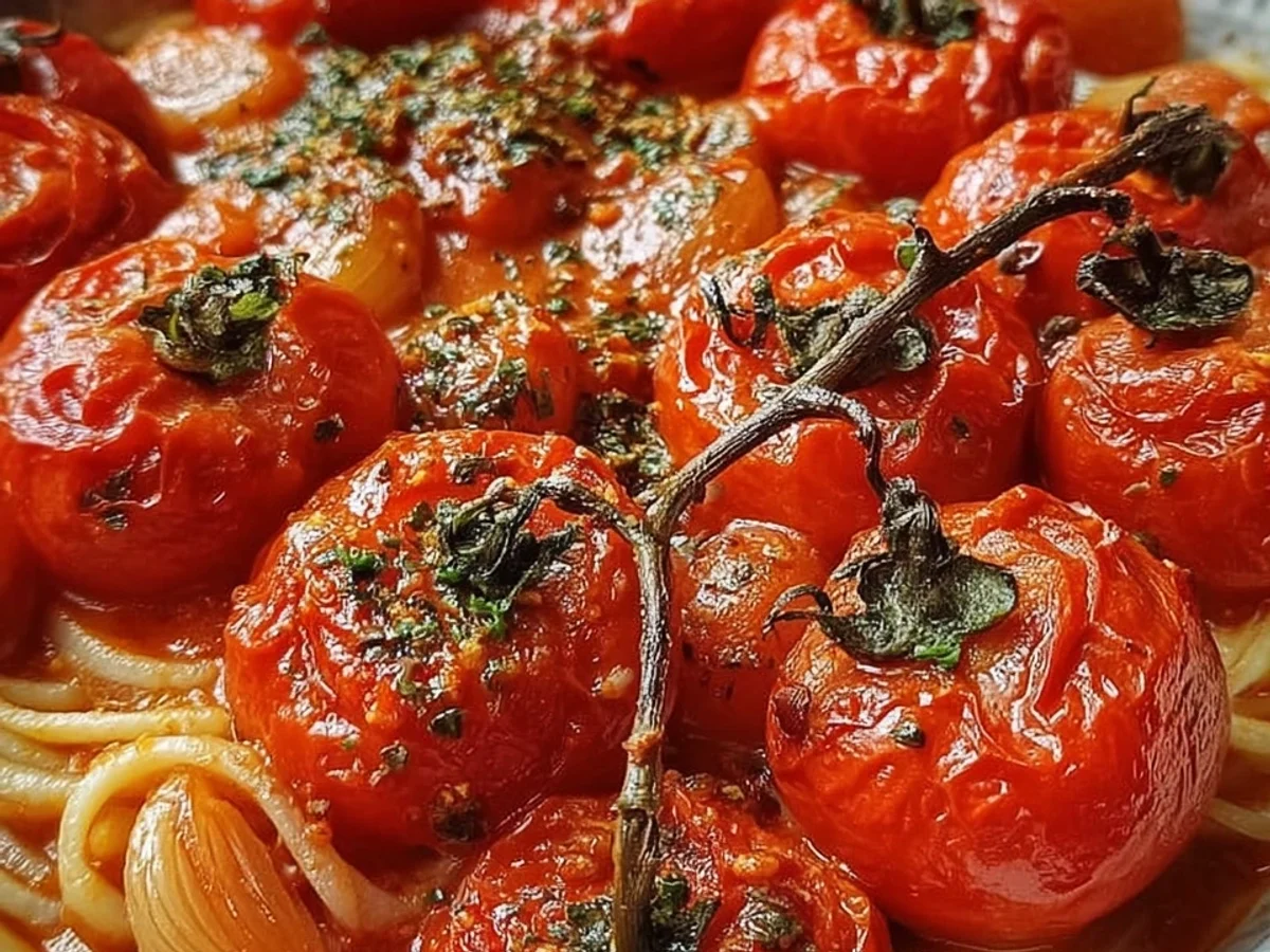 Ofen-Tomatensoße: Frisch, Herzhaft, Hausgemacht - Bild 1