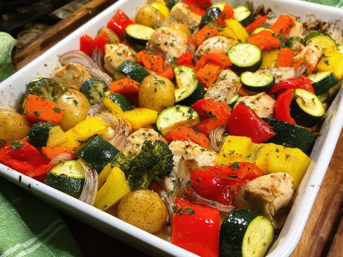 Ofengemüse mit Hähnchen: Einfach & Gesund genießen - Bild 2