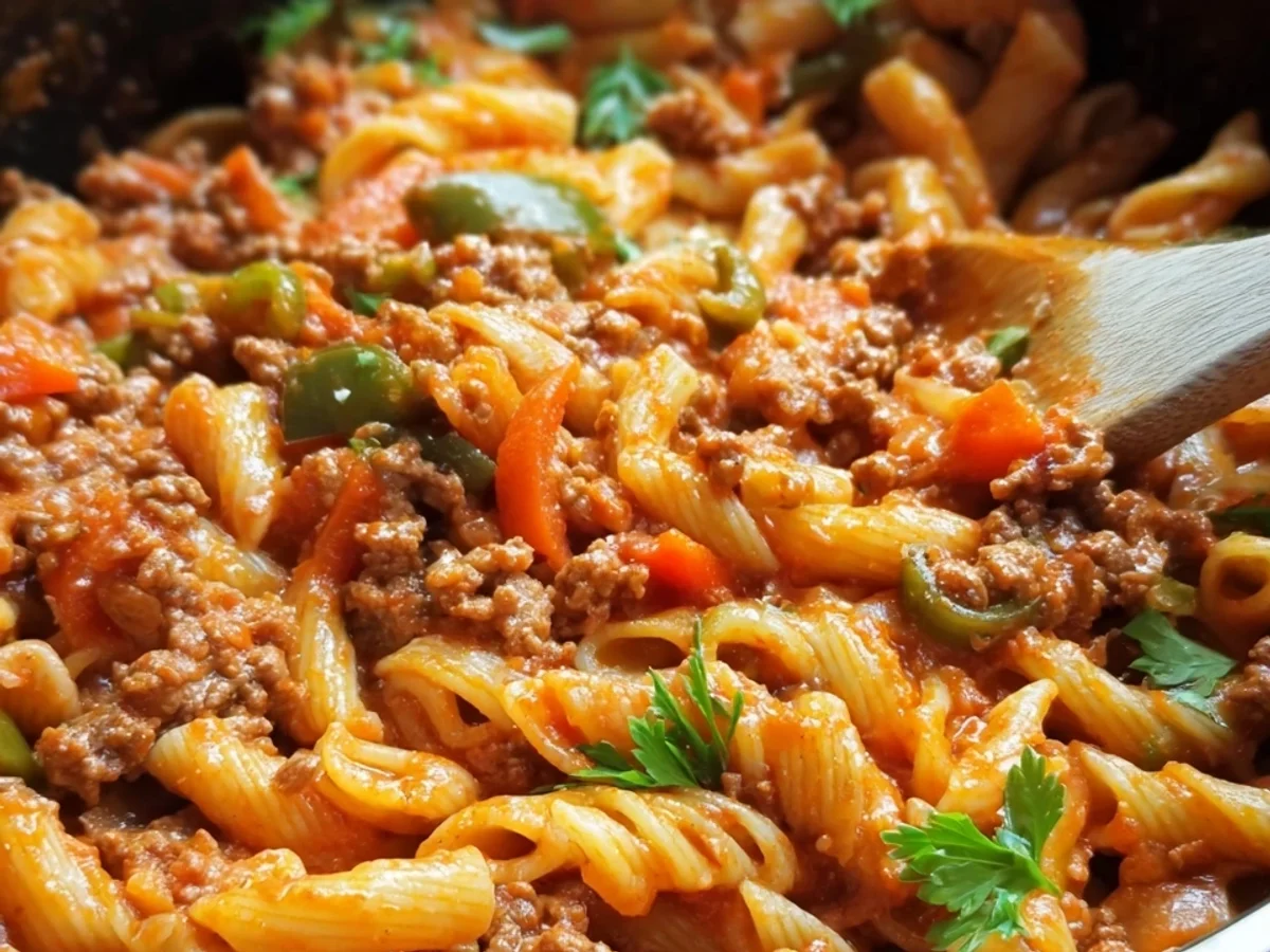 One Pot Pasta Bolognese Art: Schnell & Einfach - Bild 1