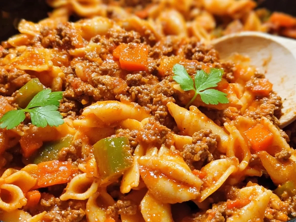 One Pot Pasta Bolognese Art: Schnell & Einfach - Bild 2