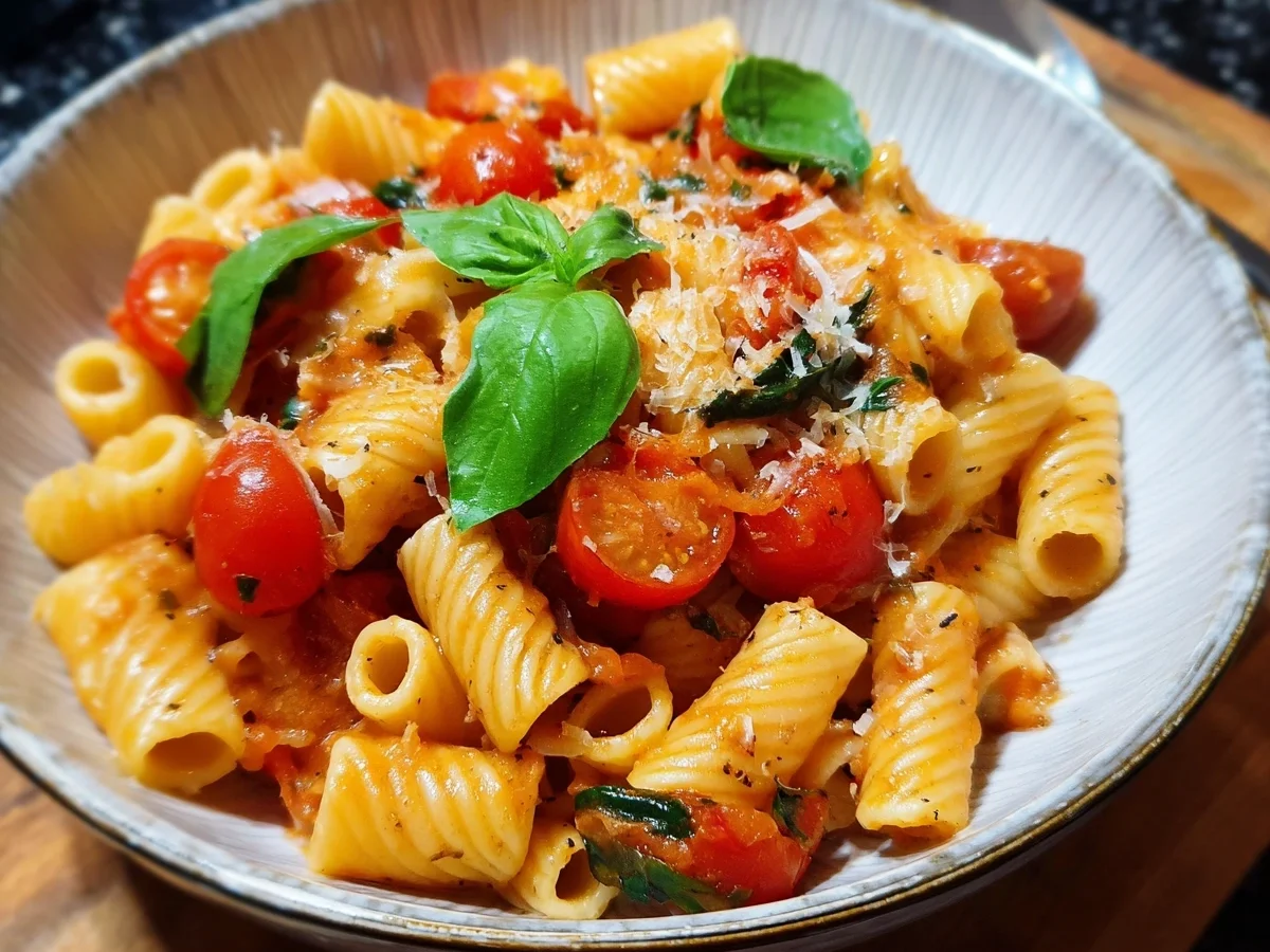 One Pot Pasta mit Tomaten: Einfaches 15-Minuten-Rezept - Bild 2
