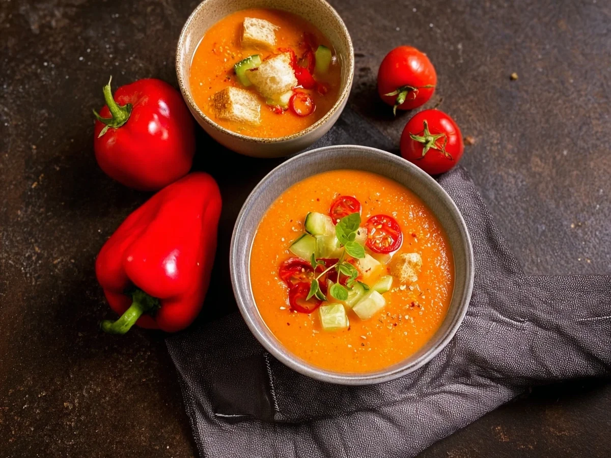Originale Gazpacho: Erfrischende andalusische Suppe - Bild 1
