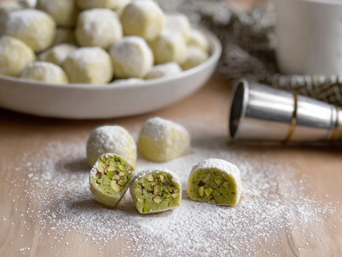 Pistazien Plätzchen: Zarte Traumstücke backen - Bild 1