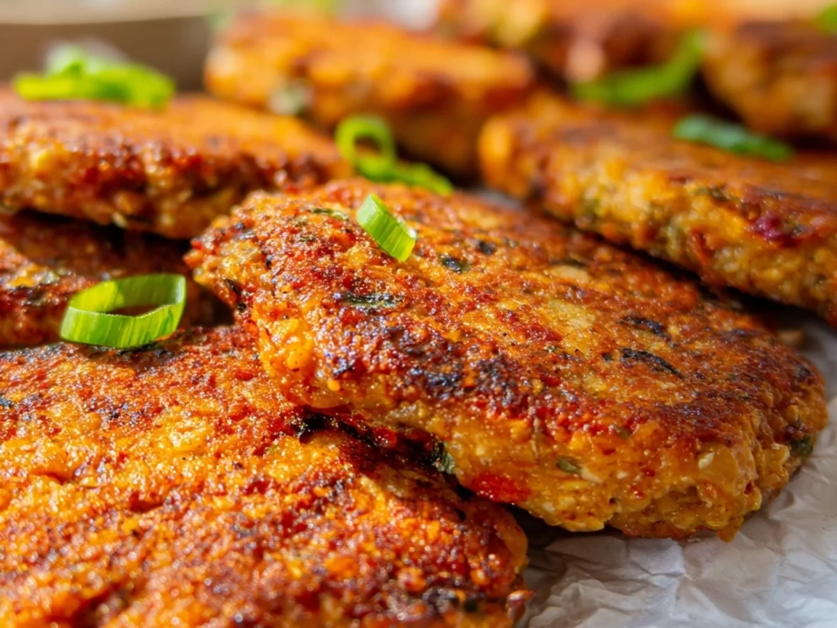 Proteinreiche Hüttenkäsetaler mit Haferflocken - Bild 1