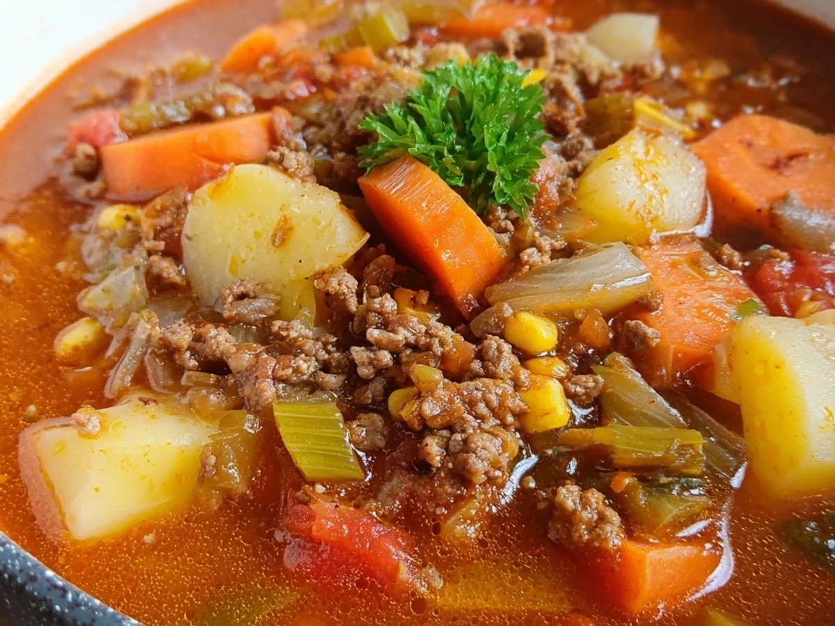 Schlemmertopf Rezept: Deftiger Eintopf mit Rind & Lammhack - Bild 1
