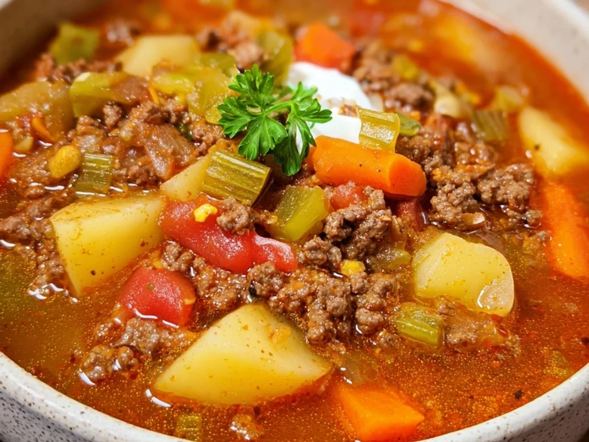 Schlemmertopf Rezept: Deftiger Eintopf mit Rind & Lammhack - Bild 2